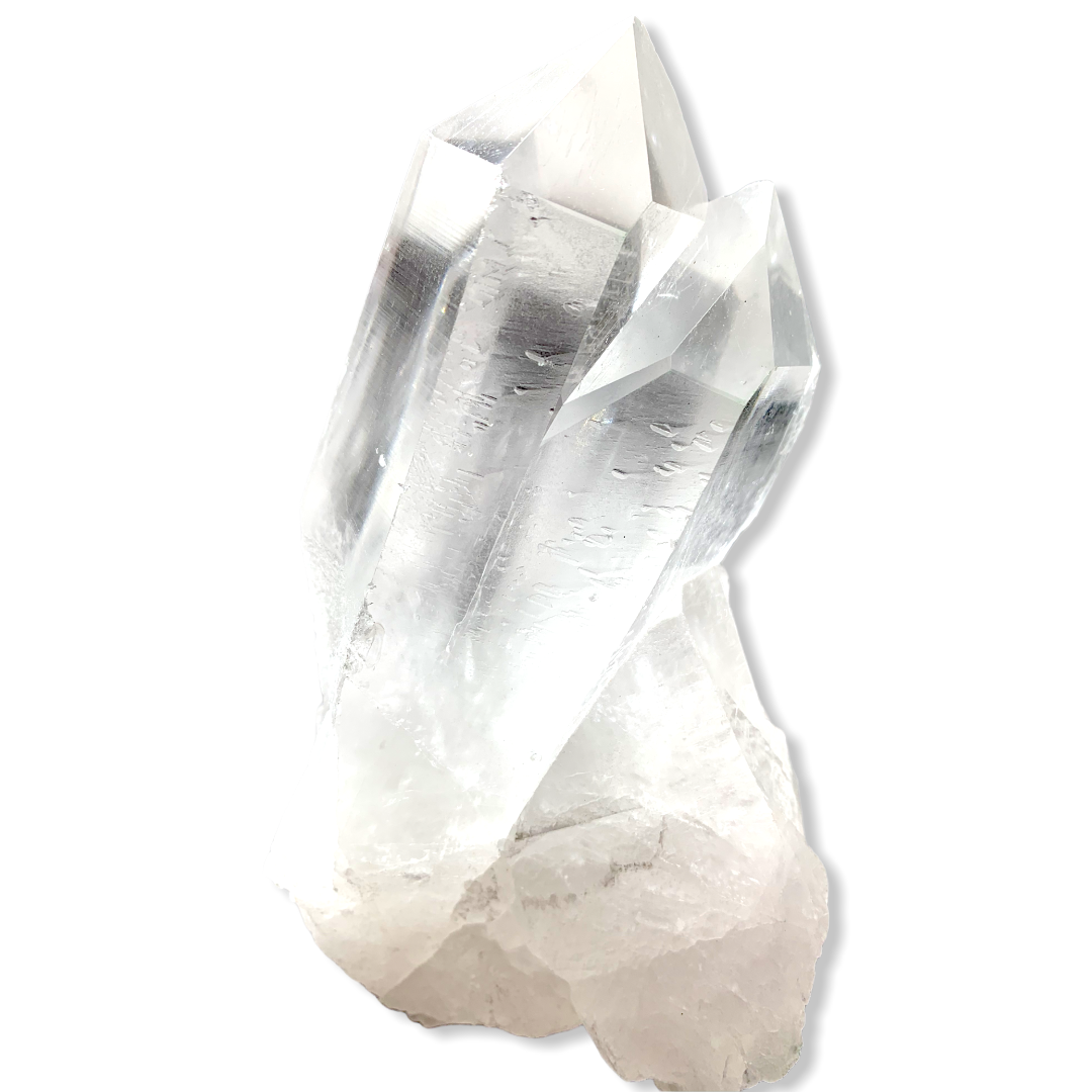 Bergkristall Stufe AAA-Qualität aus Brasilien – naturbelassene Kristalle, unbehandelt, verschiedene Größen 50–500 g