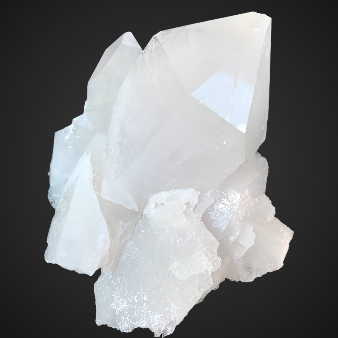 Bergkristall Stufe AAA-Qualität aus Brasilien – naturbelassene Kristalle, unbehandelt, verschiedene Größen 50–500 g