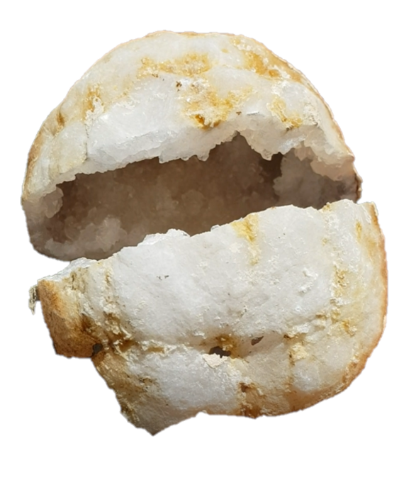 TITAN Kristall Geode geschlossen Partyspass Ø ca. 17 cm Break your own