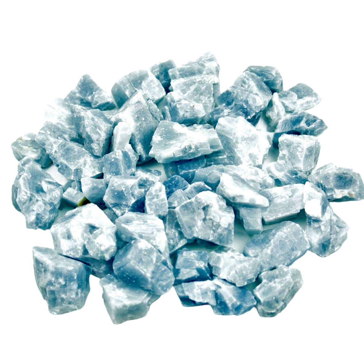 Blauer Calcit Edelsteine I Heilsteine I Rohsteine I Wassersteine I Chips