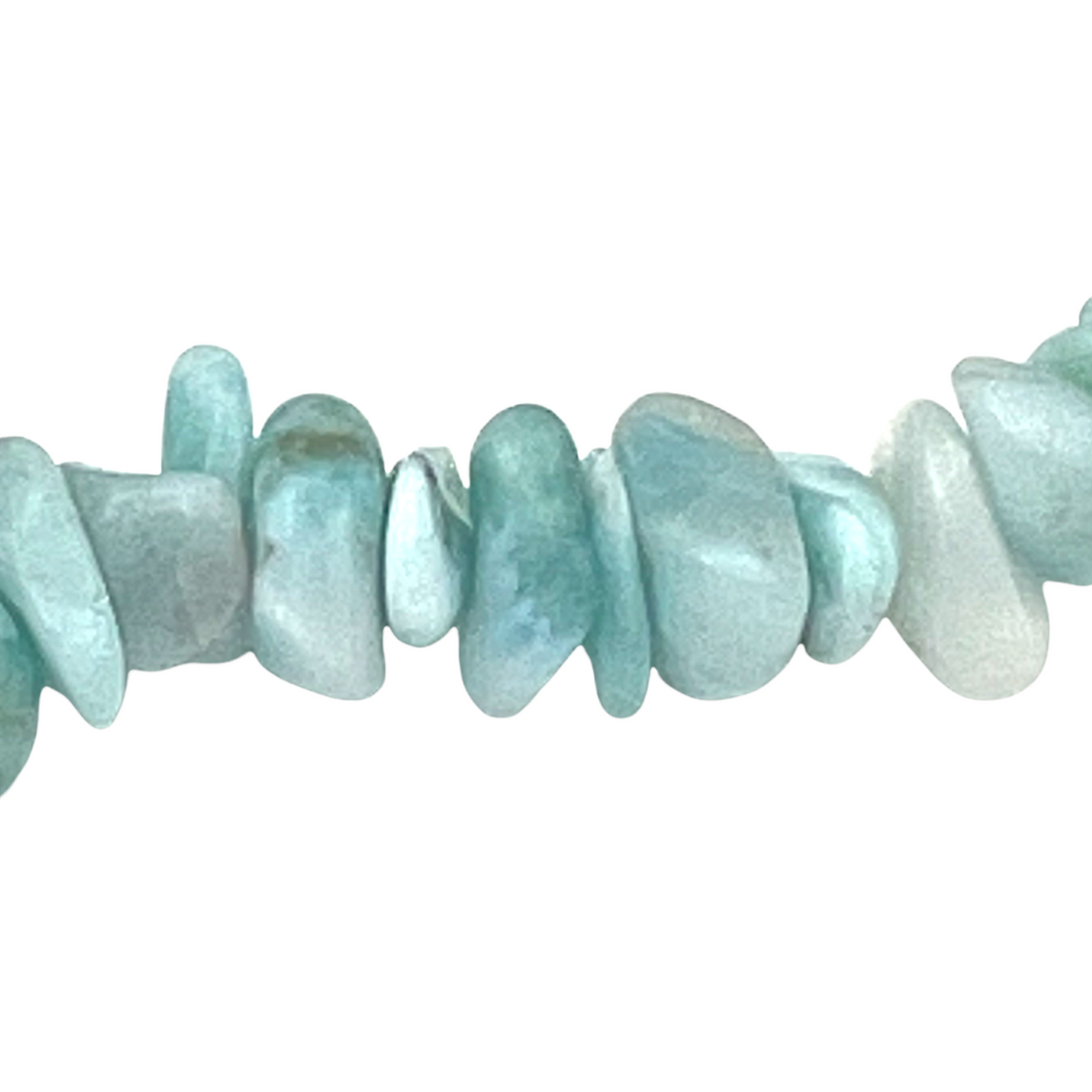 Original Larimar Splitterarmband - das Meer Zuhause - 18 cm - Dominikanische Republik