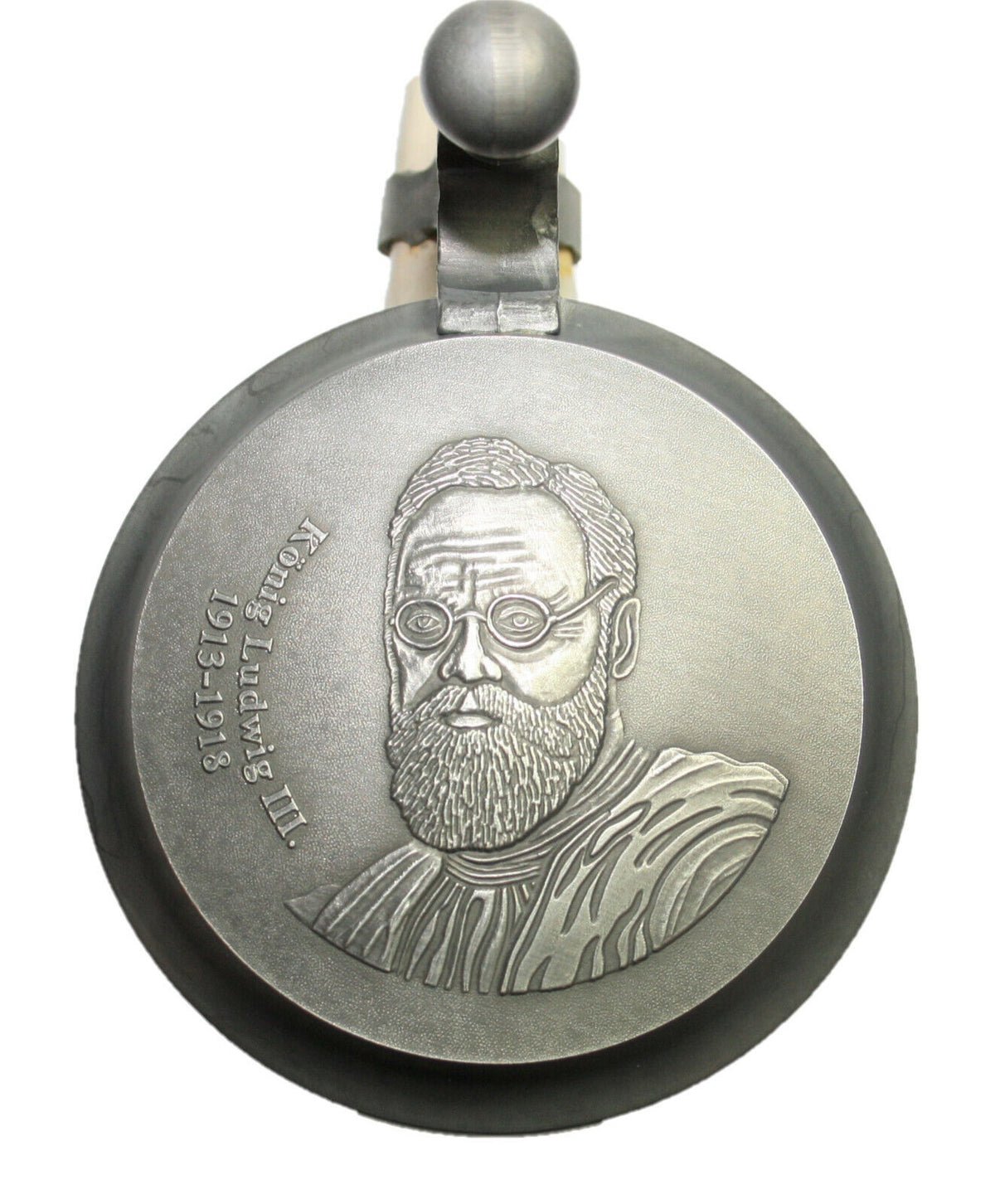 Original Oktoberfestkrug 2003 mit Zinndeckel I Jahreskrug I Zertifikat
