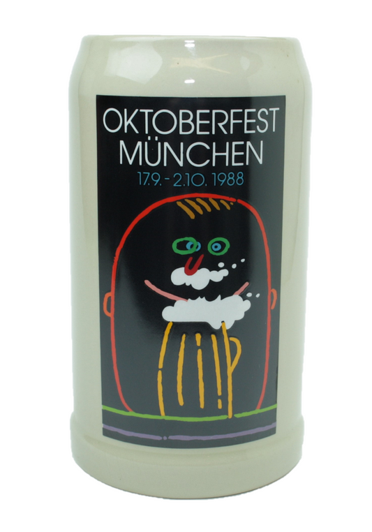 Original Oktoberfestkrug 1988 I Rarität I Jahrgangskrug I Jahreskrug I Wiesnkrug