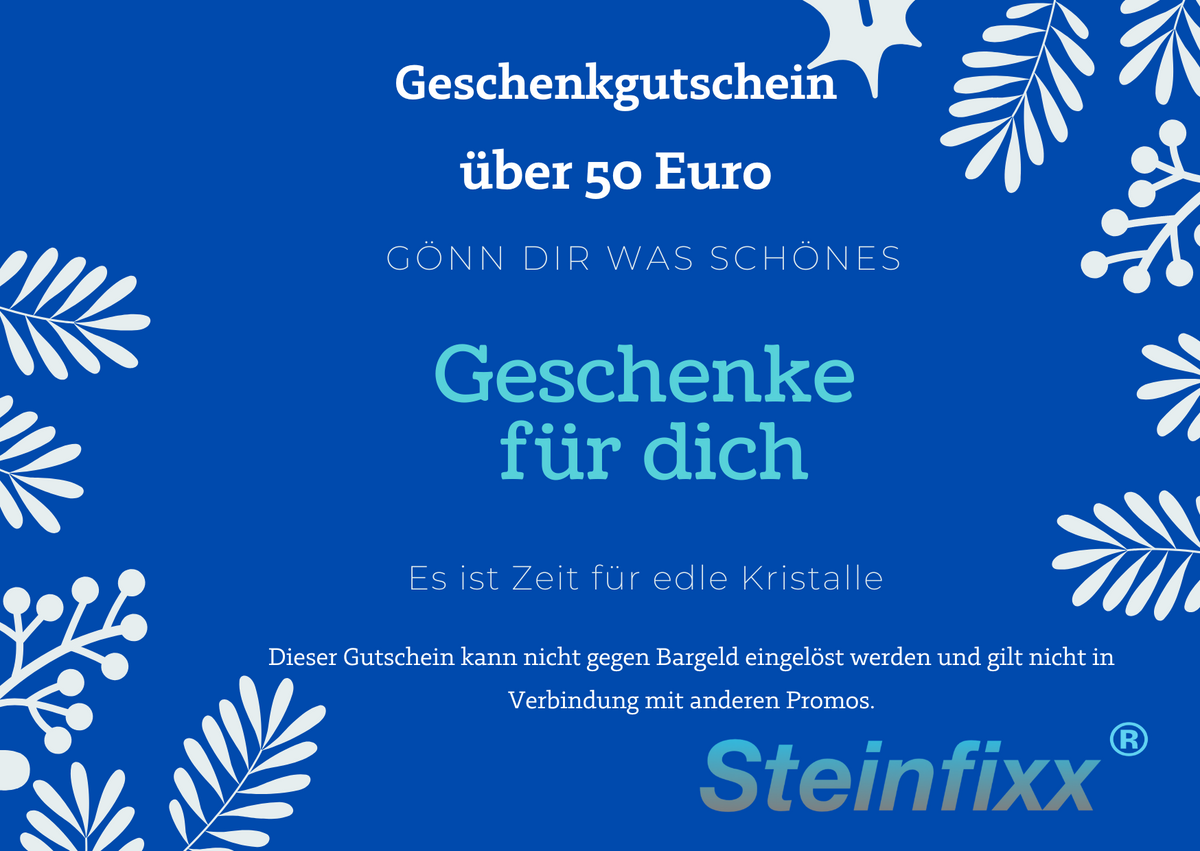 Steinfixx-Geschenkgutschein