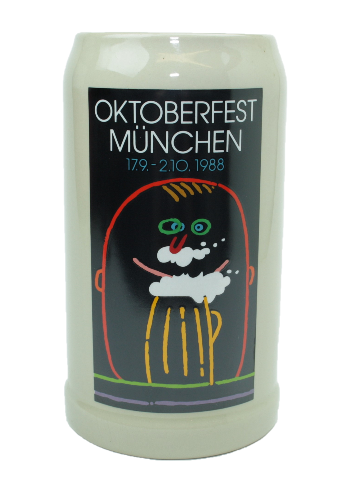 Original Oktoberfestkrug 1988 I Rarität I Jahrgangskrug I Jahreskrug I Wiesnkrug