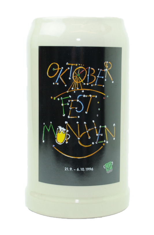 Original Oktoberfestkrug 1996 I Rarität I Jahrgangskrug I Jahreskrug I Wiesnkrug