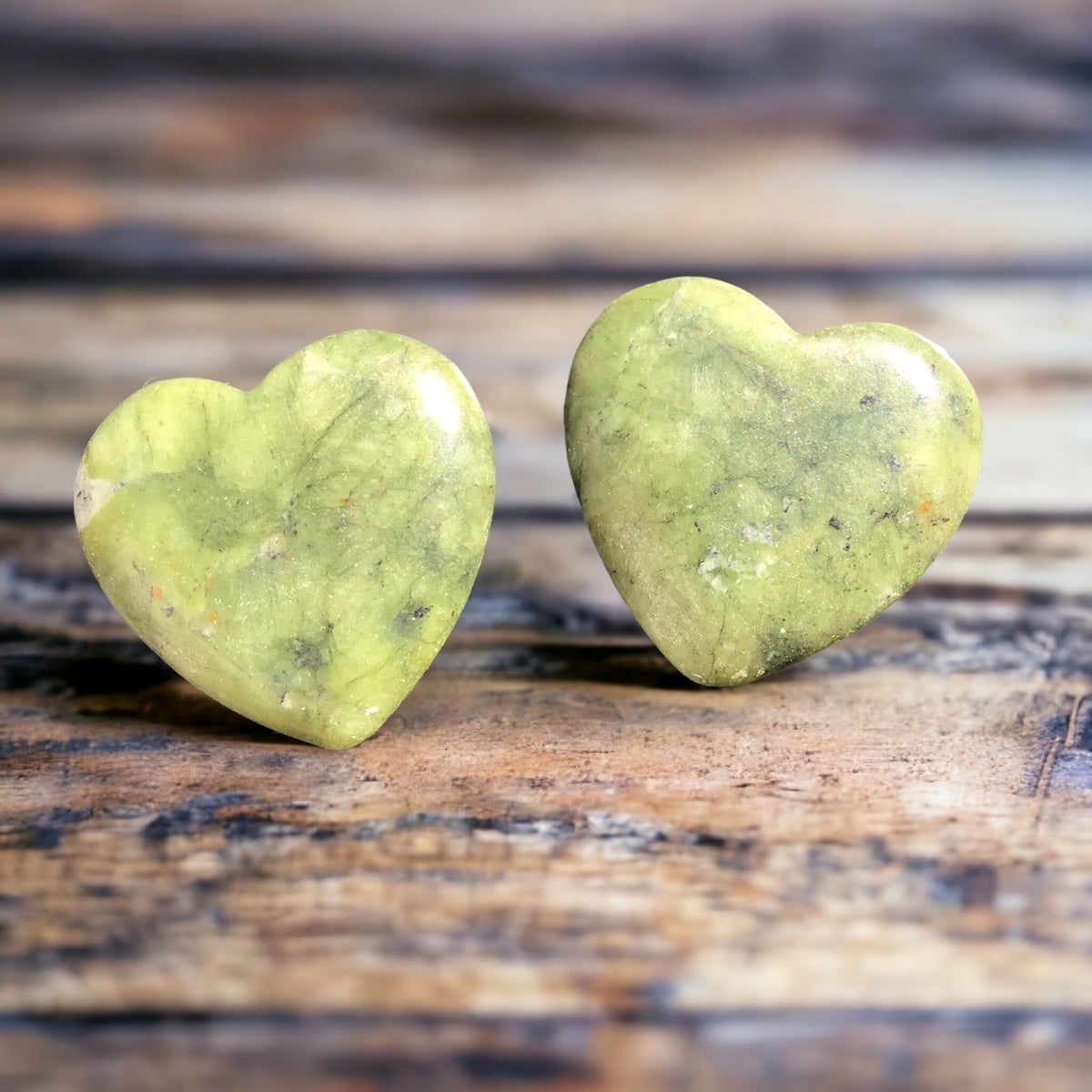 Edelstein Glücksherzen als Paar – 27 echte Mineralien zur Auswahl – 2 Herzen à 20 × 20 mm – im Samtsäckchen – liebevolle Geschenkidee