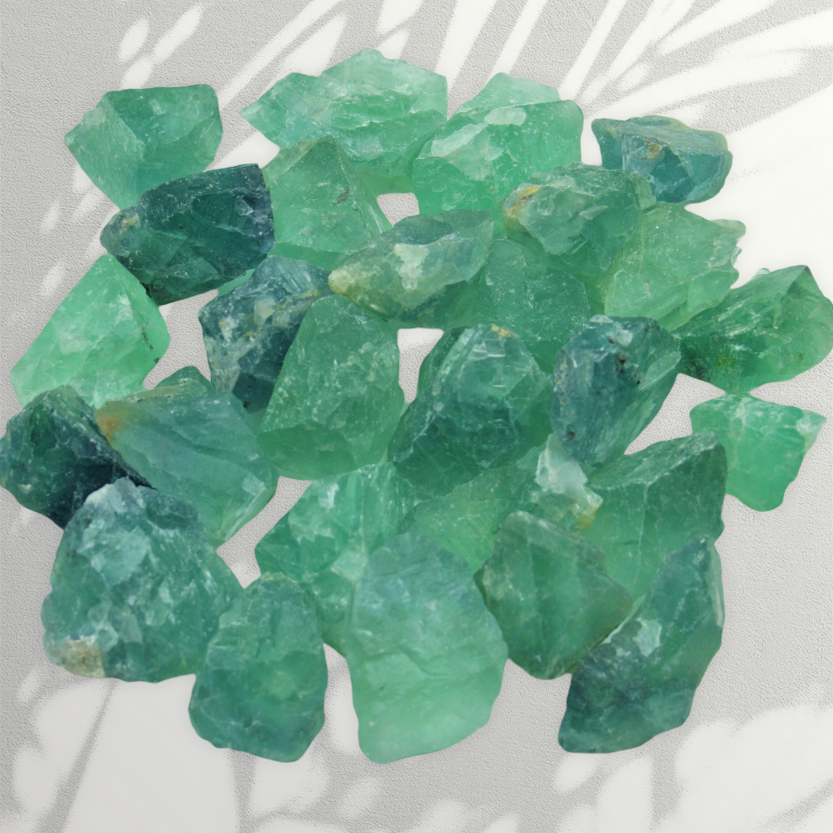 Grüner Fluorit Rohsteine I Edelsteine I Heilsteine I  300-1000 Gramm I Mexiko