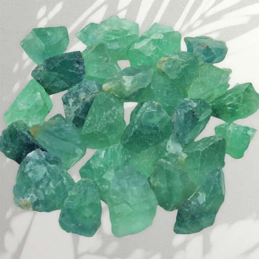Grüner Fluorit Rohsteine I Edelsteine I Heilsteine I  300-1000 Gramm I Mexiko