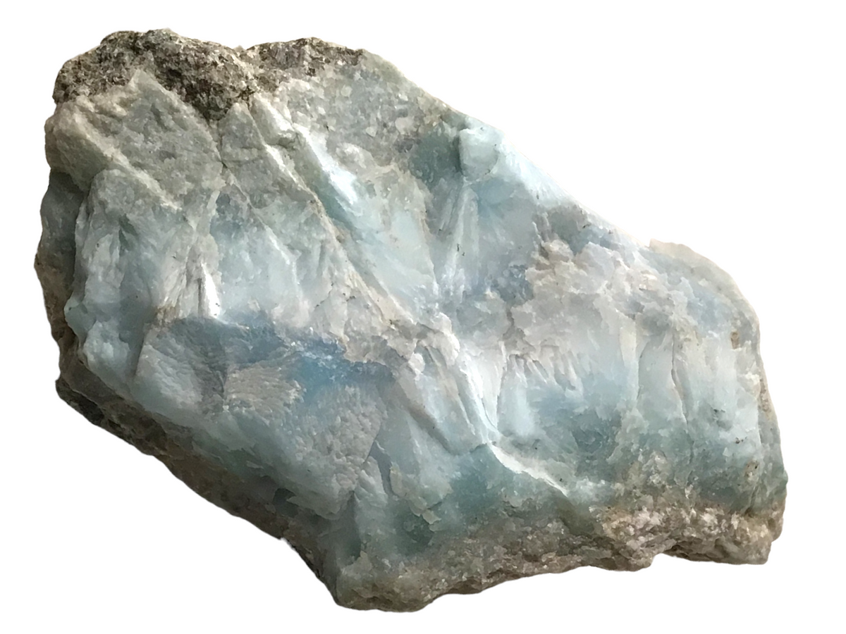 Prächtiger und sehr seltener Larimar Rohstein I Unikat-Masterpiece 1446 I Sammlerstück I  75x50x45mm I 104gr. I Dominikanische Republik