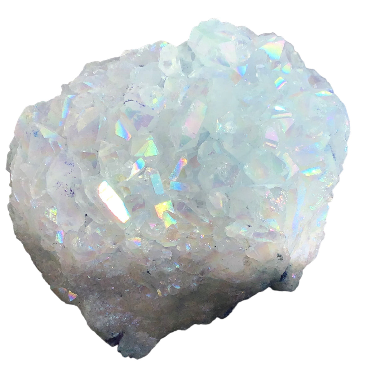 Wunderschöne Bergkristall Aura Stufe  | Angel Aura | Aqua Aura | Quarz-Aura I Titanium Aura I Flame Aura | Druse I Cluster | Heilkristall I Heilstein |
