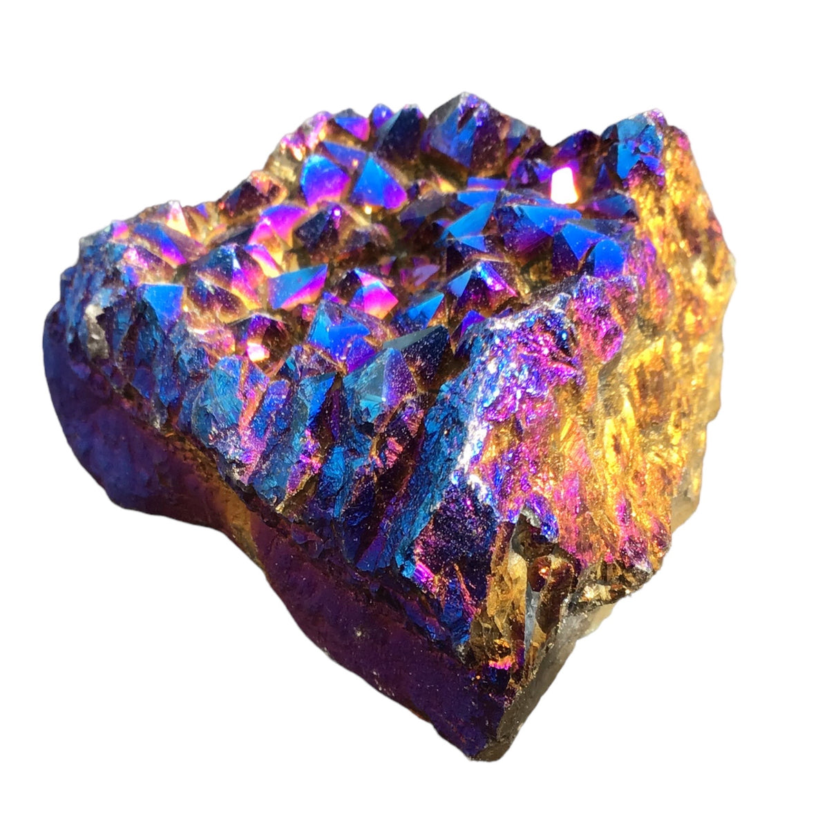 Wunderschöne Bergkristall Aura Stufe  | Angel Aura | Aqua Aura | Quarz-Aura I Titanium Aura I Flame Aura | Druse I Cluster | Heilkristall I Heilstein |