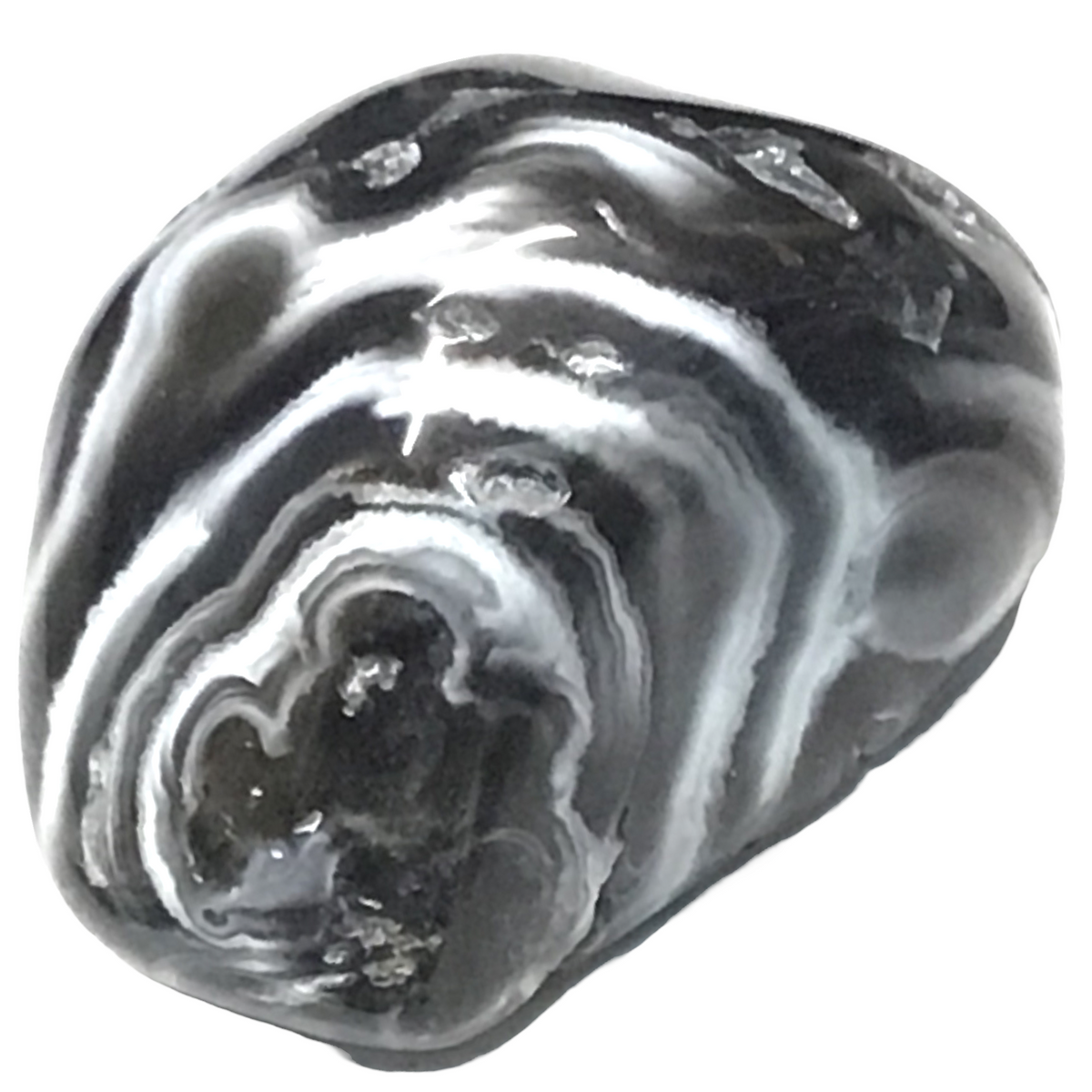 Wasser-Achat Geode Occo I Nussgeode geschlossen I Enhydros I handpoliert mit wunderschöner Maserung I je nach Variante 30 bis 60 mm I Brasilien