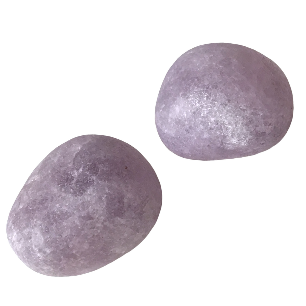 Seltene satinierte Amethyst DIY Emu Eggs geschlossen - Top Qualität