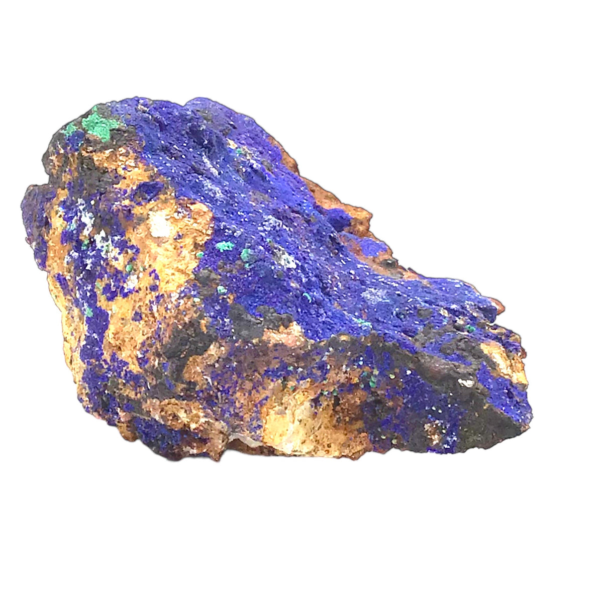 Azurit-Malachit Rohstein I Edelstein I 105x70x50mm I 242gr. I Unikat-Masterpiece 1452 I Sammlerstück I AAA-Qualität I Marokko