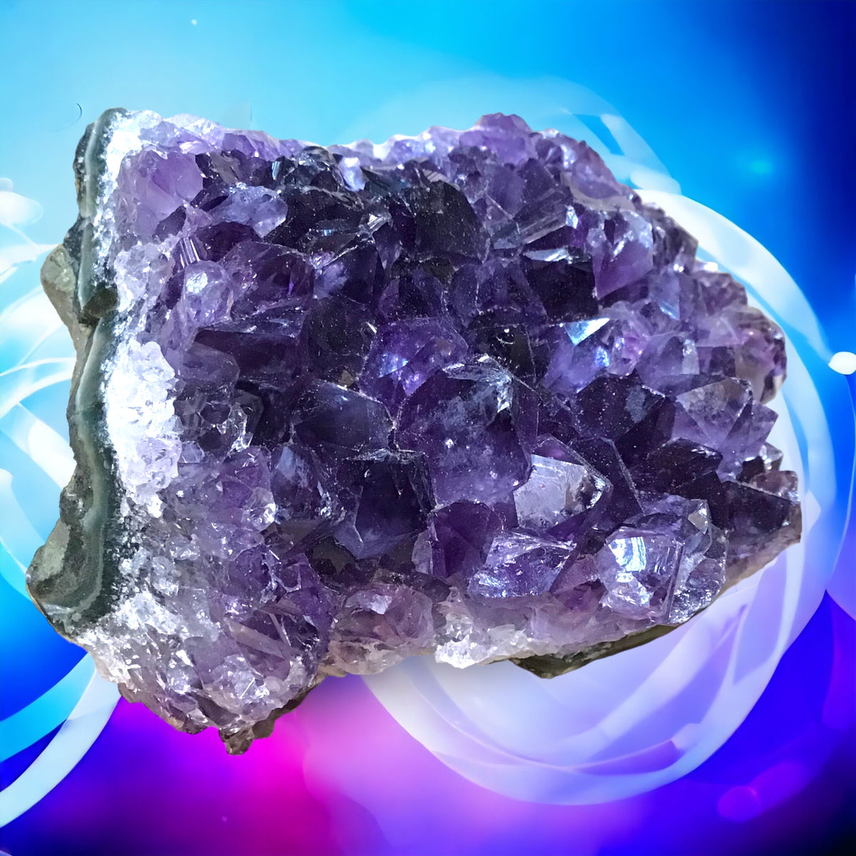 Amethyst Kristall I Purple Project Uruguay | tiefes violett | Amethyst Rohstück | wahlweise 30 bis 700 Gramm I Blickfang I Uruguay