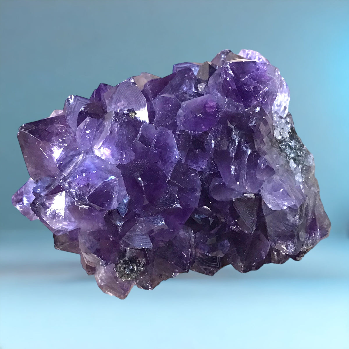 Amethyst Kristall I Purple Project Uruguay | tiefes violett | Amethyst Rohstück | wahlweise 30 bis 700 Gramm I Blickfang I Uruguay