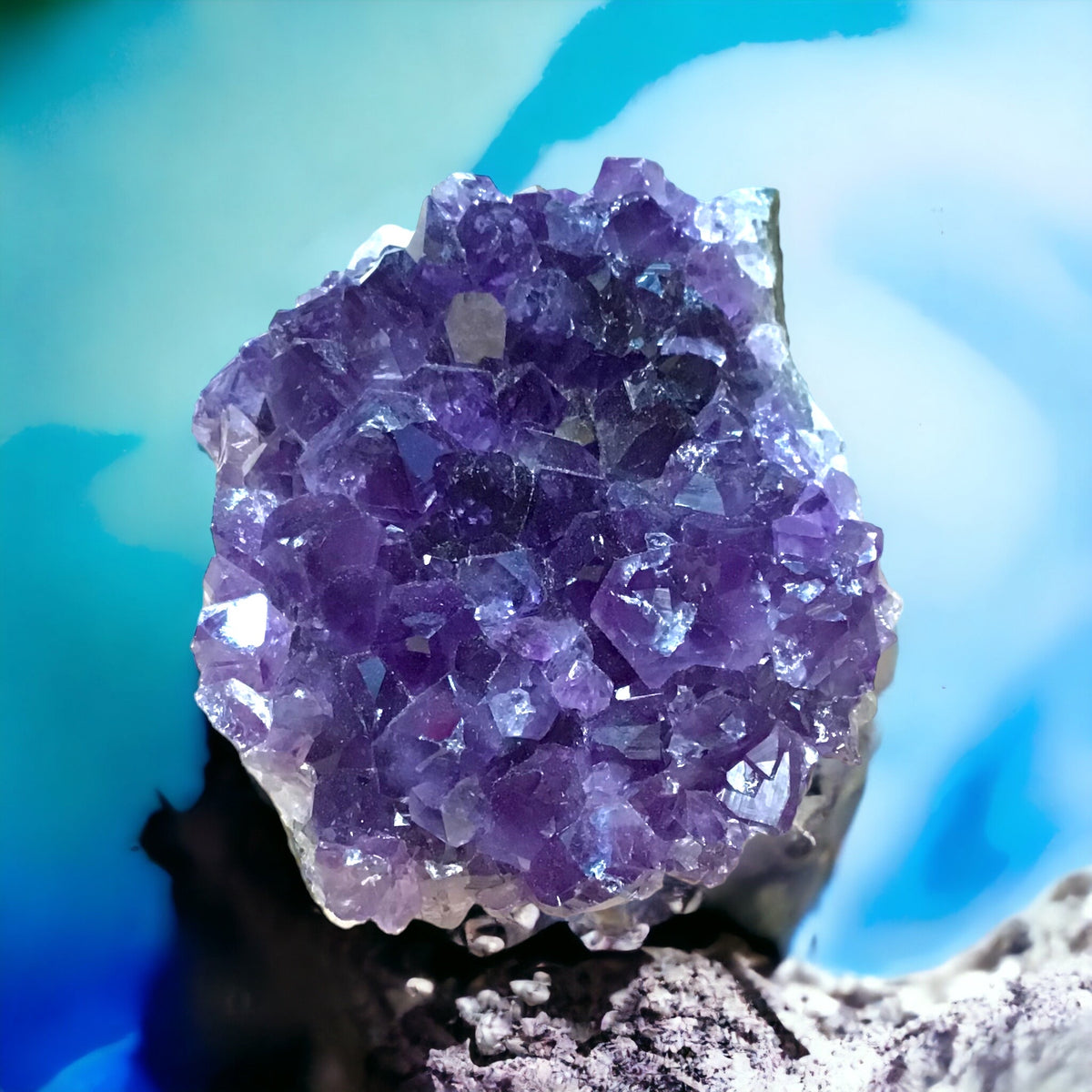Amethyst Kristall I Purple Project Uruguay | tiefes violett | Amethyst Rohstück | wahlweise 30 bis 700 Gramm I Blickfang I Uruguay