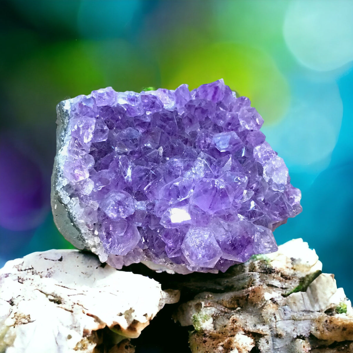 Amethyst Kristall I Purple Project Uruguay | tiefes violett | Amethyst Rohstück | wahlweise 30 bis 700 Gramm I Blickfang I Uruguay
