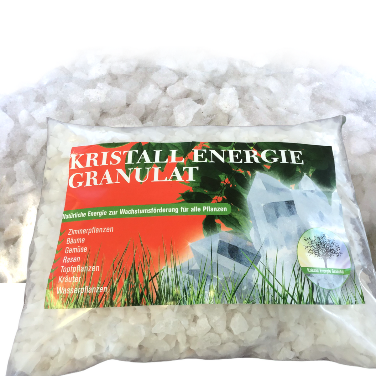 Bergkristall Granulat medium zur Bodenanreicherung 1 Kilogramm I Brasilien I TOP 1-A Qualität