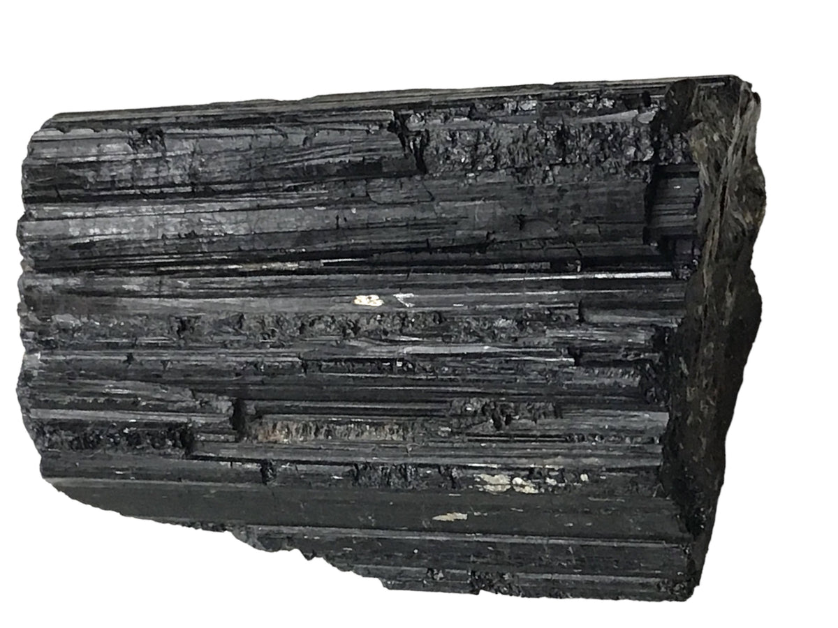 Schwarzer Turmalin (Schörl) Rohstein AAA-Qualität aus Brasilien – unbehandelter Naturstein, Schutzstein & Heilstein, verschiedene Größen 10–1200 g