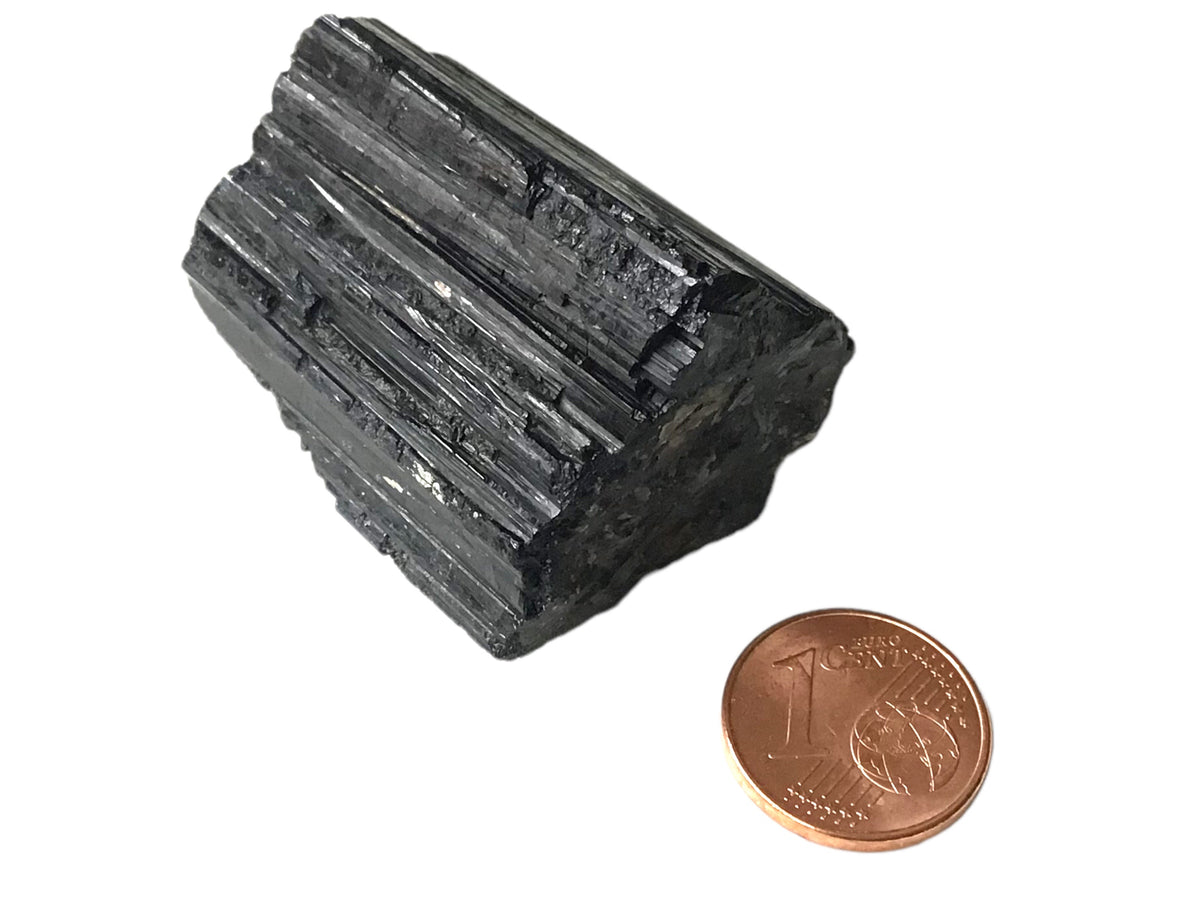 Schwarzer Turmalin (Schörl) Rohstein AAA-Qualität aus Brasilien – unbehandelter Naturstein, Schutzstein & Heilstein, verschiedene Größen 10–1200 g