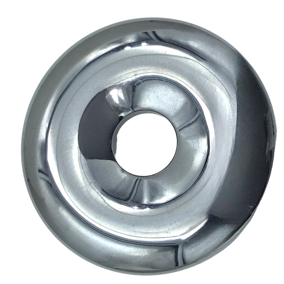 Premium Hämatit Edelstein-Donut optional als Kette mit versilberter oder vergoldeter Spirale und Wildlederband