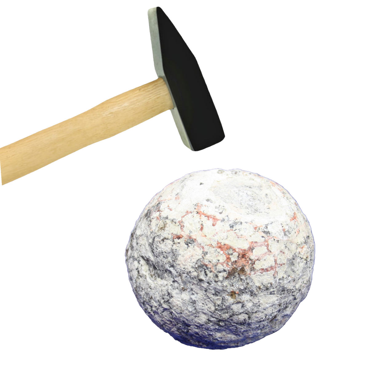Achat Coconut Geode | Mine Las Choyas | Ø 40-130 mm | zum selber aufbrechen | geschlossen | Mexiko Glücksgeode Partyspass